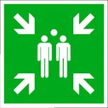 Tabulka – Shromaždiště, samolepicí fólie Everglow, 40 × 40 cm