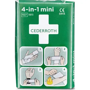 Lékárnička Obvaz mini k zastavení krvácení 4 v 1 Cederroth