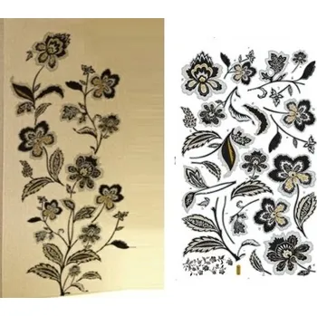 Samolepící dekorace Samolepky na zdi Popínavé květiny (arch 50x70) (SLEVA Výprodej)