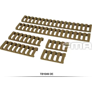 FMA FMA gumové krytky na RIS lištu Z70, 6 kusů - Písková