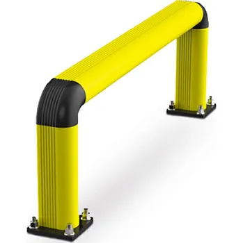 Dílenský regál Nízký obloukový nárazník s vysokou odolností, 122 cm – FE 90