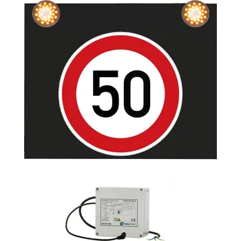 Dopravní značka Značka s výstražným světlem 230V, 50 km
