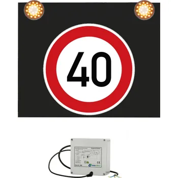 Dopravní značka Značka s výstražným světlem 230V, 40 km