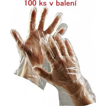 Pracovní rukavice Jednorázové rukavice DUCK PE, 100ks 87