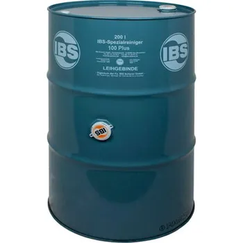 Odmašťovací přípravek na motor Čisticí kapalina IBS 100 Plus, 200 litrů
