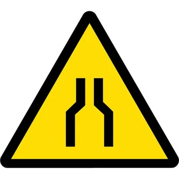 samolepka Podlahová značka – Zúžený prostor, 50 cm, PVC