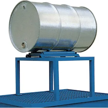 Popelnice Ocelový stojan pro jeden 200 l sud