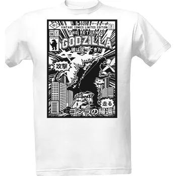 Tričko s potiskem Godzilla Classic Ramirez hip hop pánské
