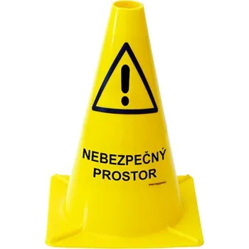 Dopravní zařízení Výstražný kužel – Nebezpečný prostor