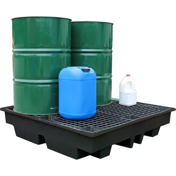 Auto-moto Černá záchytná vana pro 4 sudy – ekonomická varianta, 230 l