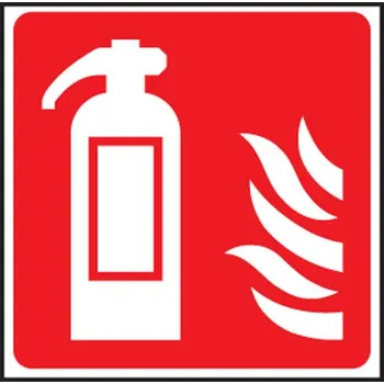 samolepka Podlahová značka – Hasicí přístroj, 10 cm, PE