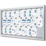 Protipožární extra hluboká vitrína 24xA4