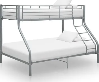 Postel Rám poschoďové postele 140 x 200, 90 x 200 cm kov