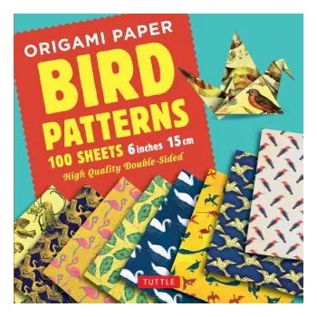 Origami Paper - Bird Patterns - 6 inch (15 cm) - 100 sheets – Tuttle Publishing (EN)