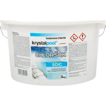 Bazénová chemie Chlor šok SDIC 3 kg