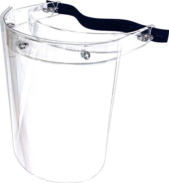 Ochranný štít na obličej plexi