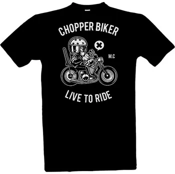 Tričko s potiskem Chopper Biker Ramirez hip hop pánské