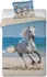 Ložní povlečení Faro Kůň na pláži 140 x 200, 70 x 90 cm zipový uzávěr