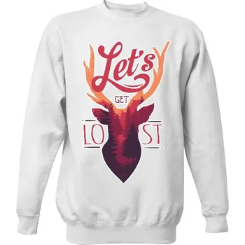 Pánská mikina Mikina bez kapuce Unisex s potiskem lost ramirez bez kapuce hip hop pánské