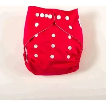 Plenkové kalhoty Kalhotková plena All in One UNI Tmavě růžová