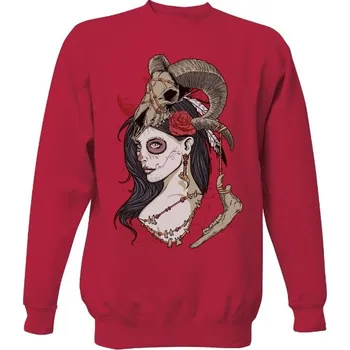 Pánská mikina Mikina bez kapuce Unisex s potiskem Dead Queen ramirez bez kapuce hip hop pánské