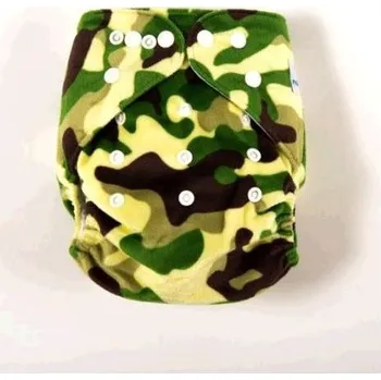 Plenkové kalhoty Kalhotková plena All in One UNI Army