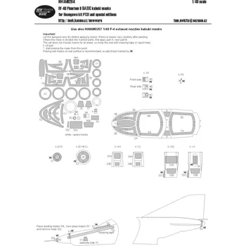 Plastikový model New Ware 1/48 Mask RF-4B Phantom II BASIC (HAS)