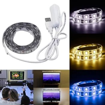 LED páska Light USB LED pásek 3528 60LED/m IP65 4W/m čistá bílá, 1m s vypínačem (LED pásek SMD 3528 1 metr s USB )