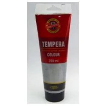 Vodová barva KOH-I-NOOR Barva temperová 250ml stříbrná