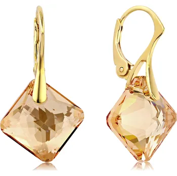 Náušnice Lafira pozlacené náušnice Princess Gold 2974 (visací)