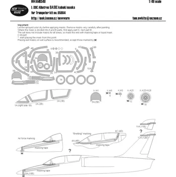 Plastikový model New Ware 1/48 Mask L-39C Albatros BASIC (TRUMP 05804)