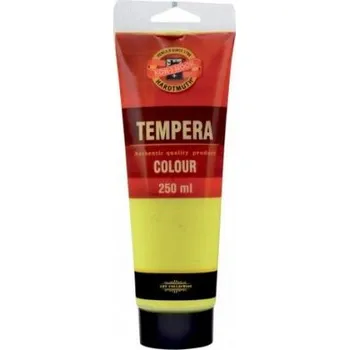 Vodová barva KOH-I-NOOR Barva temperová 250ml žluť citrónová