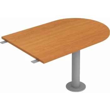 Hobis Přídavný stůl FP 1200 3 Barva desky stolu: buk, Barva kovu: šedá