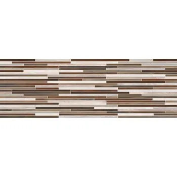 Obklad KS Line Identity WADVE072, dekor, hnědobéžová, 20 x 60 x 1,05 cm
