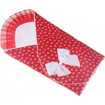 Zavinovačka Zavinovačka 60cm x 60cm / červená mašlička