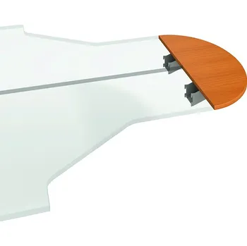 Psací stůl Hobis Přídavný stůl FP 120 Barva korpusu: ořech