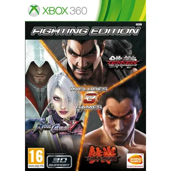 Hra pro Xbox 360 Fighting Edition: Tekken 6 + Tekken Tag Tournament 2 + SoulCalibur V (X360)