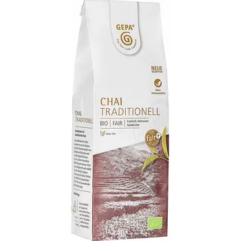 Čaj Gepa Bio černý čaj Chai sypaný s kořením 100g