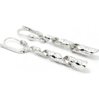 Náušnice Visací náušnice Spirála