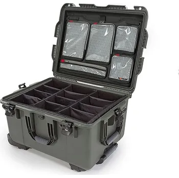 NANUK - Odolný kufr 960 PRO PHOTO KIT - zelený