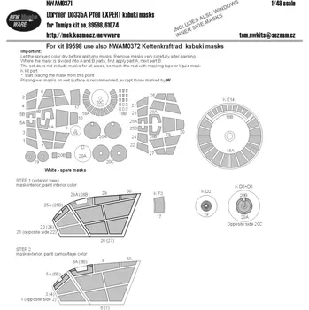 Plastikový model New Ware 1/48 Mask Dornier Do335A Pfeil EXPERT (TAM)