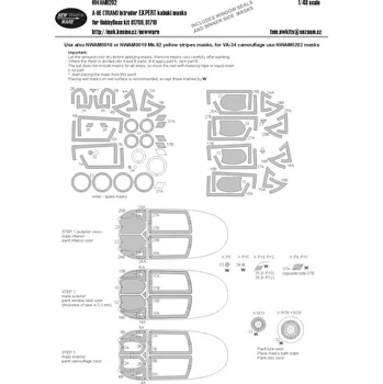 Plastikový model New Ware 1/48 Mask A-6E (TRAM) Intruder EXPERT (HOBBYB)