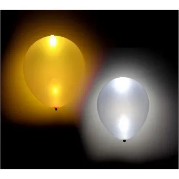 Balónek Balonky LED 4ks 2zlaté a 2 stříbrné