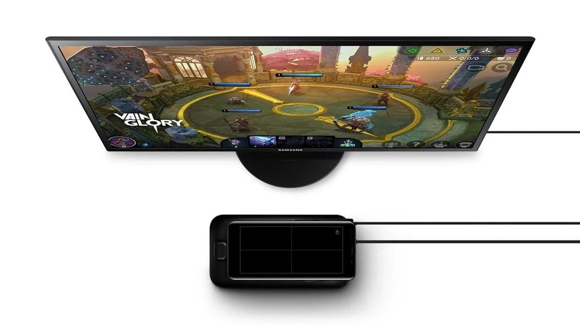 mobilní hry Dokovací stanice Samsung Dex Pad 2018