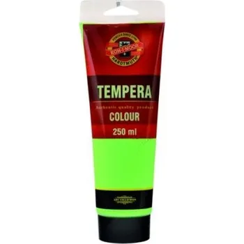 Vodová barva KOH-I-NOOR Barva temperová 250ml zeleň permanentní brilantní