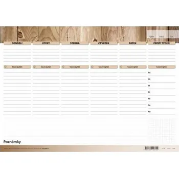 OPTYS - Český výrobce TISKÁRNA Manažerský plánovací záznamník, A3, 50 listů , OPTYS 1287