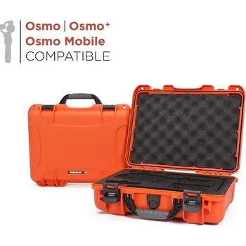 NANUK - Odolný kufr model 910 na stabilizátory DJI Osmo - oranžový
