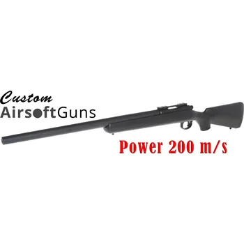 Airsoftová zbraň Custom Cyma VSR-10, Black, 200 m/s, AirsoftGuns, CM.701B