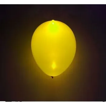 Balónek Balonky LED 4ks žlutý