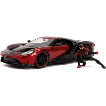 autíčko Jada Toys Marvel Hollywood Rides Diecast Model 1/24 2017 Ford G s figurkou Miles Morales